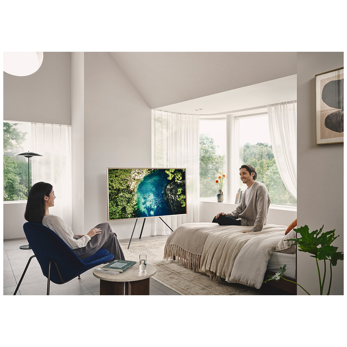 Samsung 85 Inch The Frame QLED 4K Smart TV QA85LS03DAWXXY