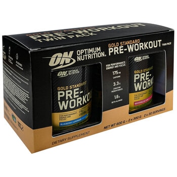 Optimum Nutrition Gold Standard Pre-Workout Twin Pack 2x300g