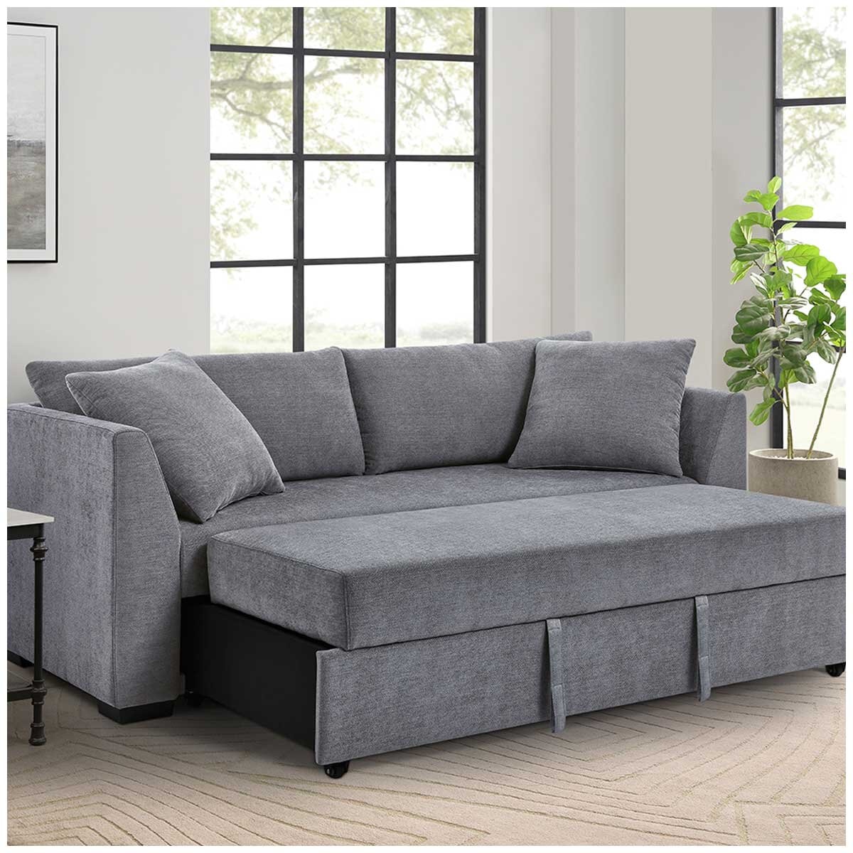 Thomasville Fabric Convertible Sofa