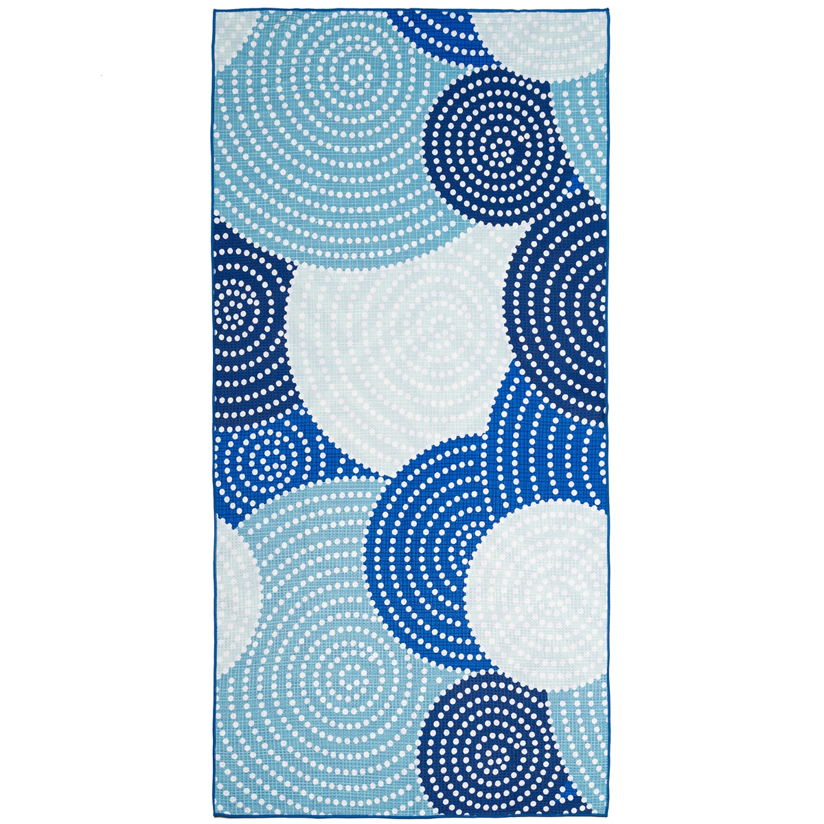 Onkaparinga Sand Free 4 in 1 towels - SPOTTED CIRCLES