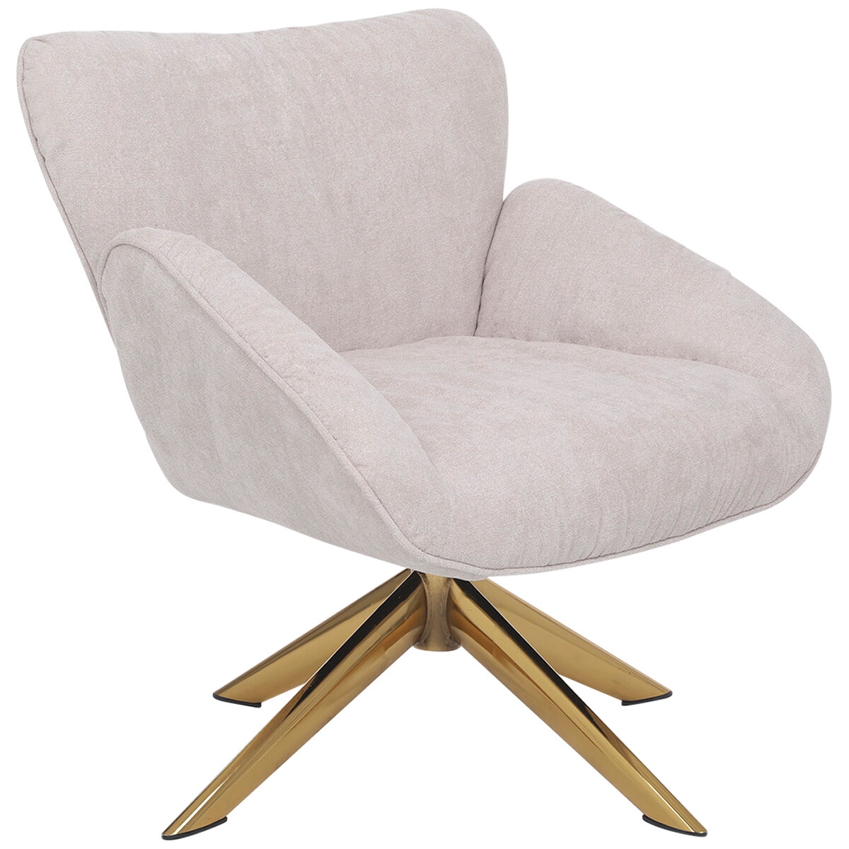 Onex SaSa Swivel Armchair Ivory