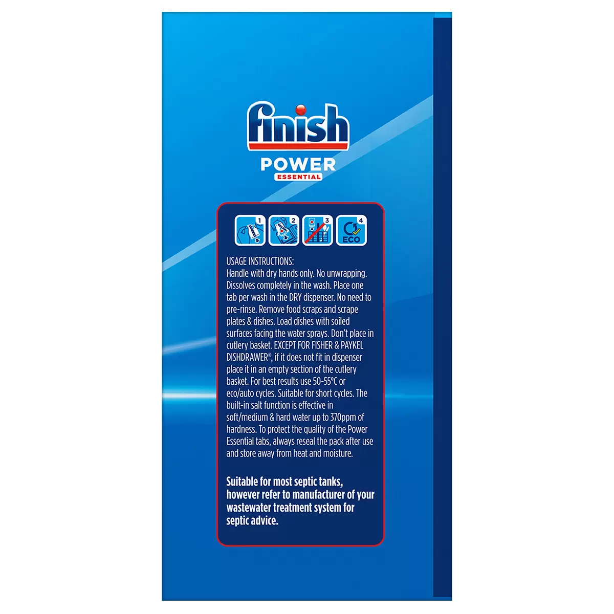 Finish Power Essential 140 Count