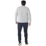 Kirkland Signature Unisex Fleece Crewneck Grey