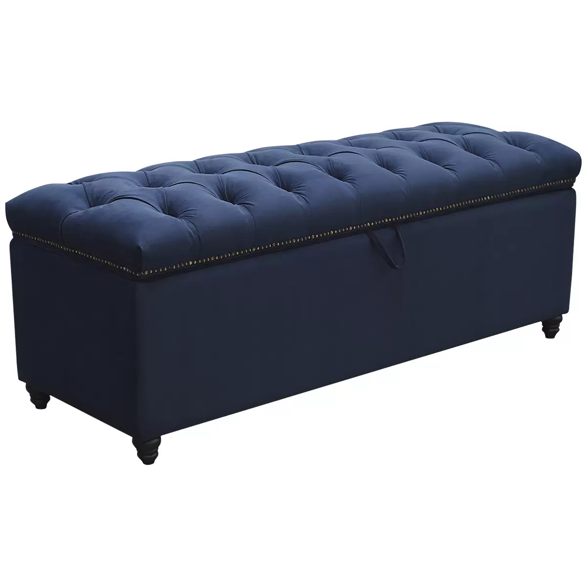 Moran Princess Fabric Storage Ottoman 