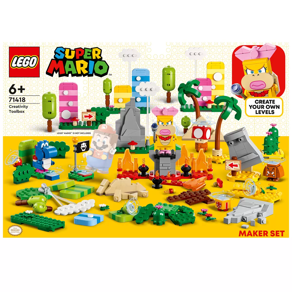 LEGO Super Mario Creativity Toolbox Maker Set 71418