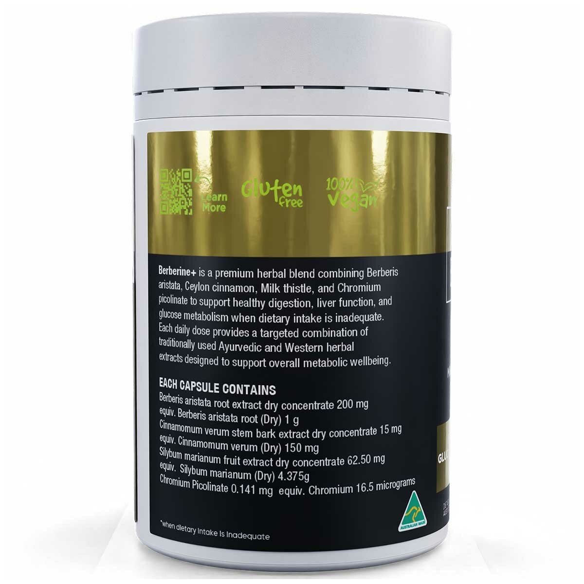 Vitaceuticals Advanced Berberine+ 150 Hard Capsules Vitaceuticals Advanced Berberine+ 150 Hard Capsules