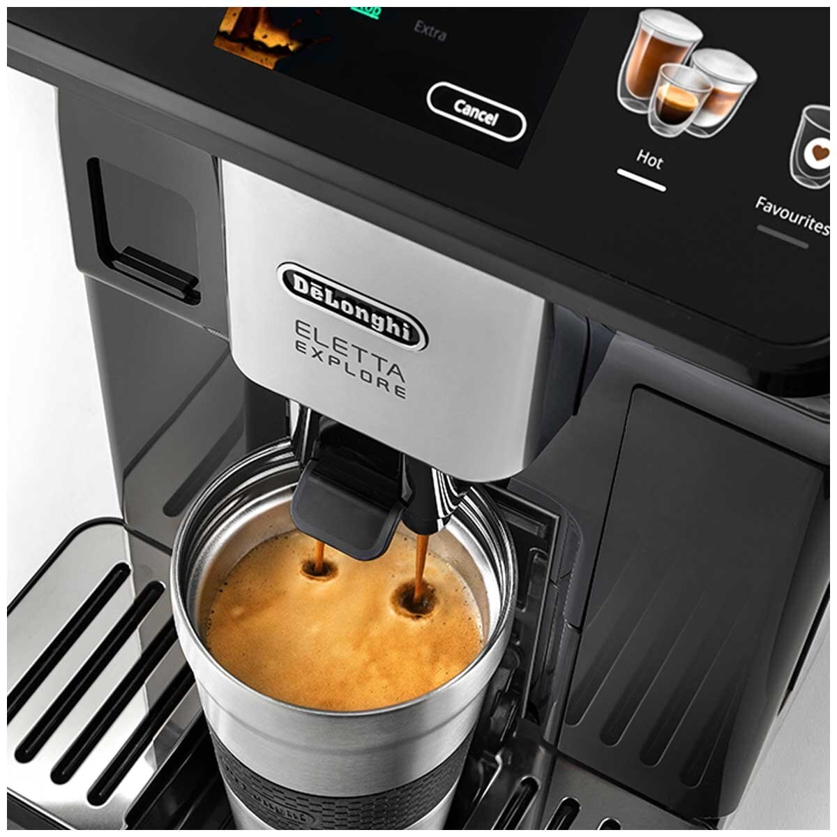 De'Longhi Eletta Explore Automatic Coffee Machine ECAM45055G