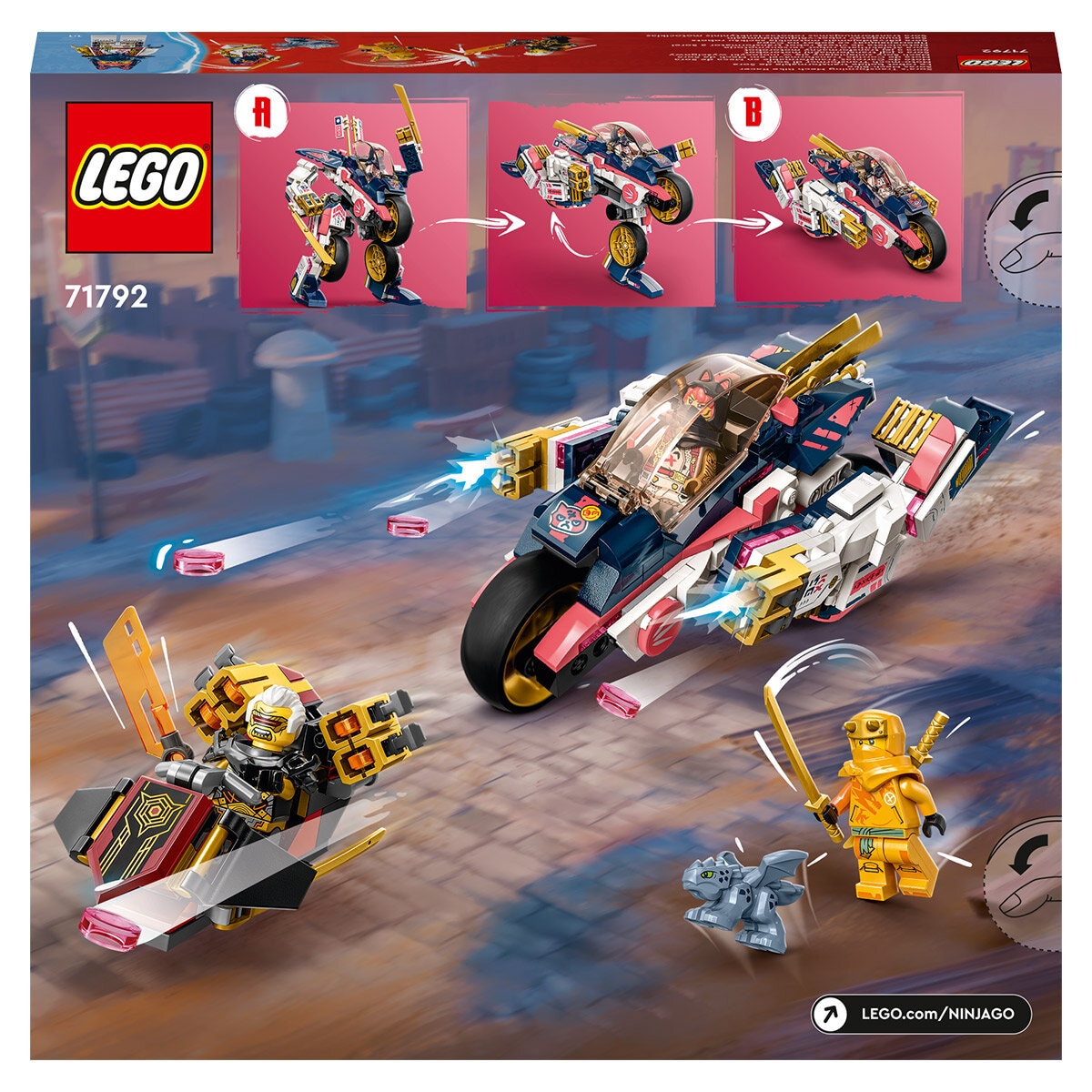 LEGO Ninjago Sora's Transforming Mech Bike Racer 71792