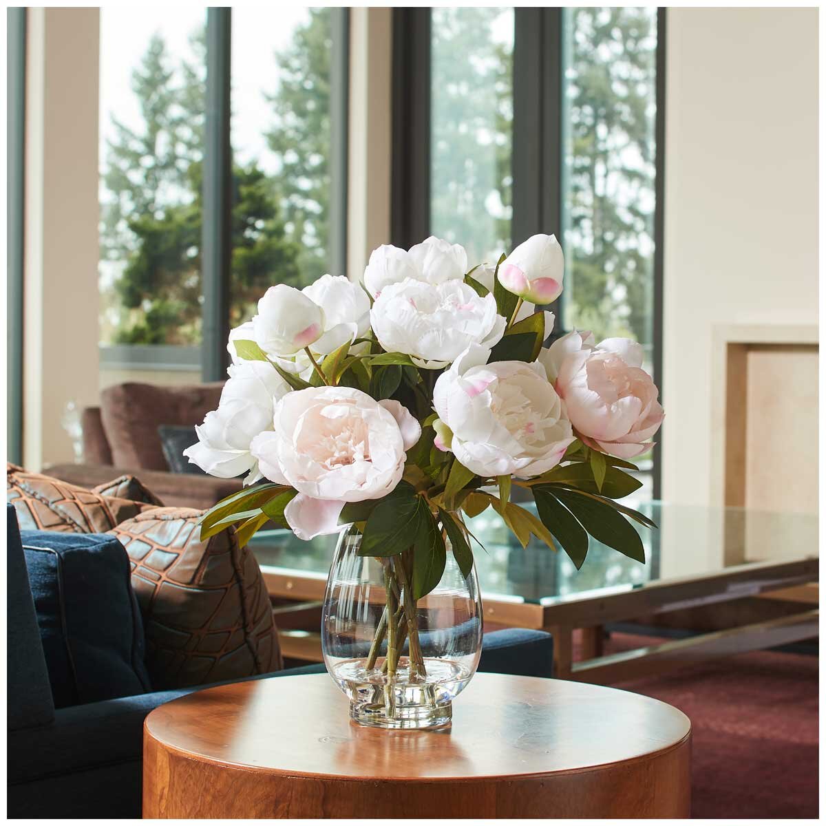 CG Hunter Faux Peony Arrangement