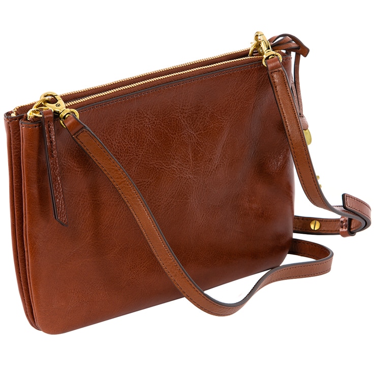 fossil nylon crossbody bag