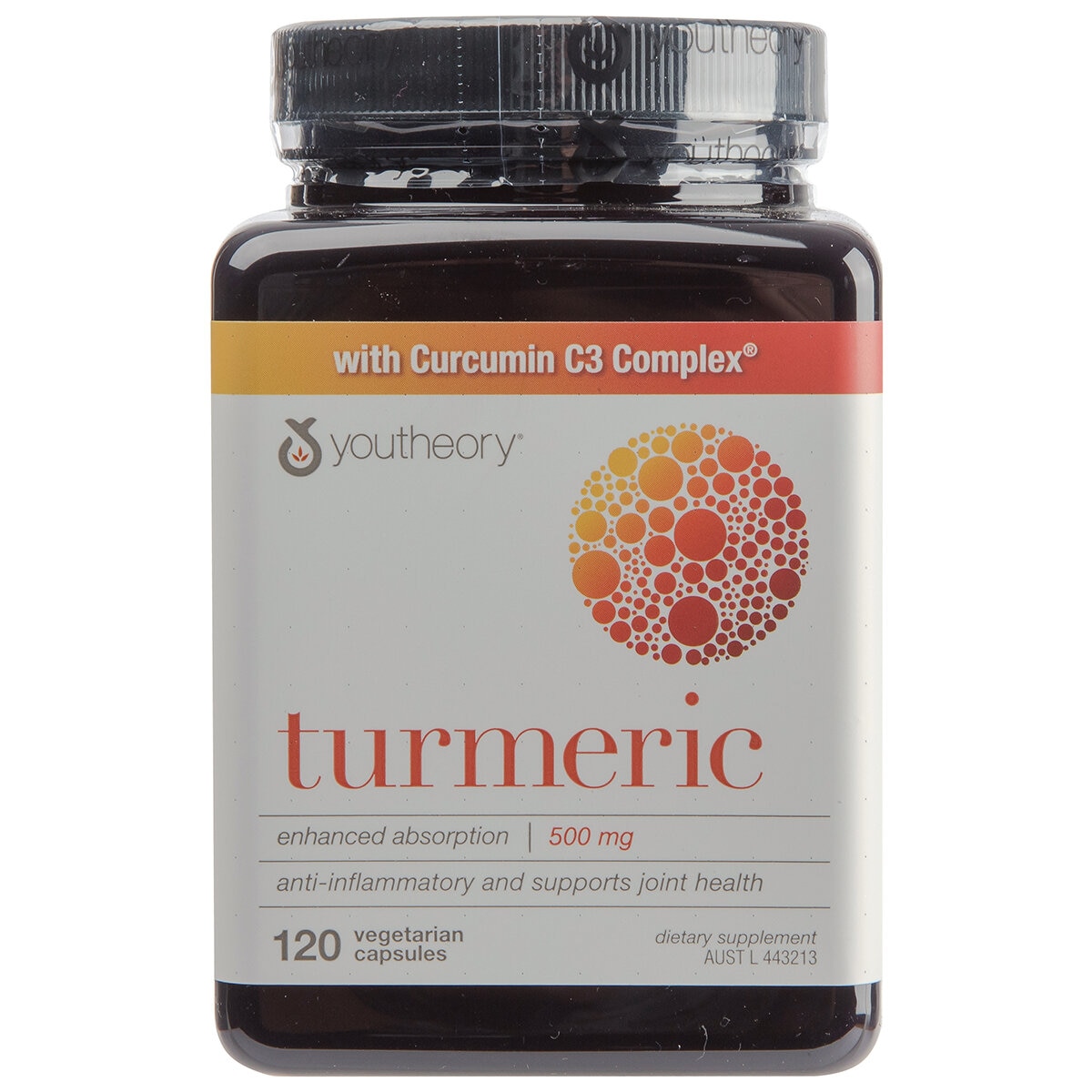 Youtheory Turmeric 500mg 120 Capsules Youtheory Turmeric 500mg 120 Capsules