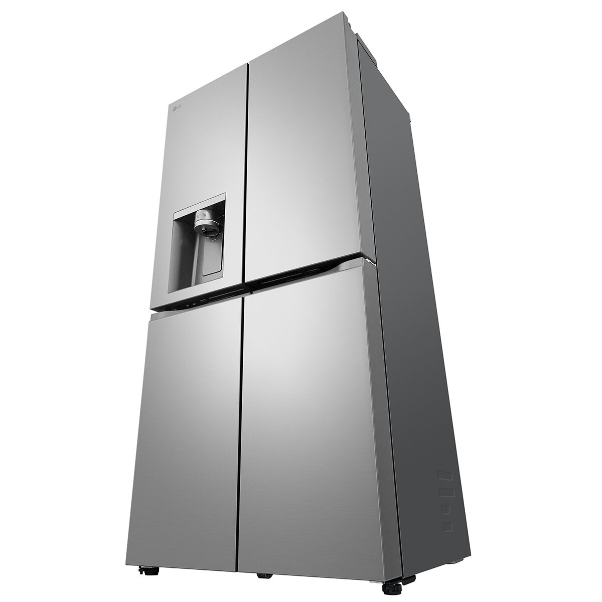 LG 508L French Door Fridge with Slim In-door Ice and Water Dispenser Stainless Steel GF-L500PL