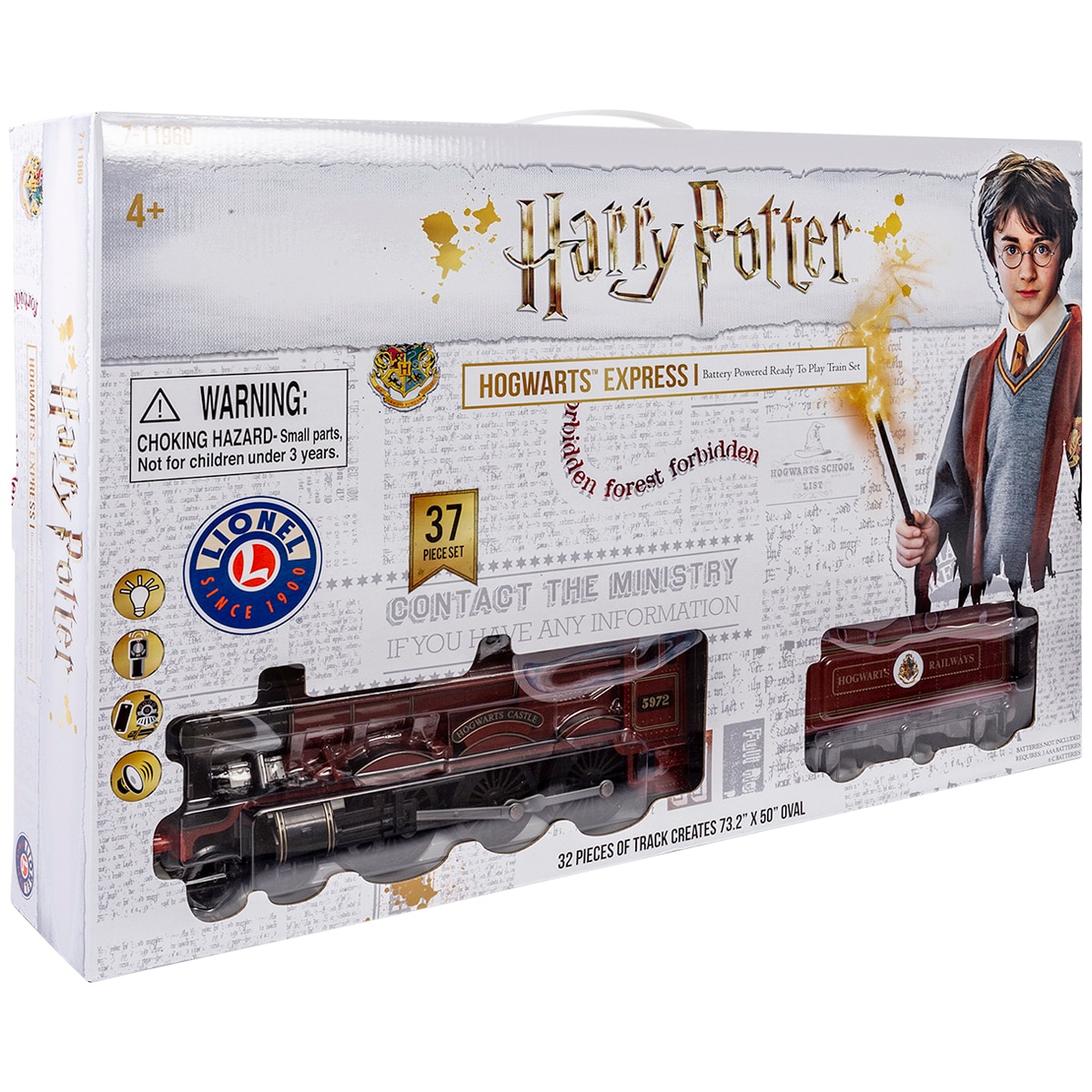 harry potter hogwarts express lionel train set