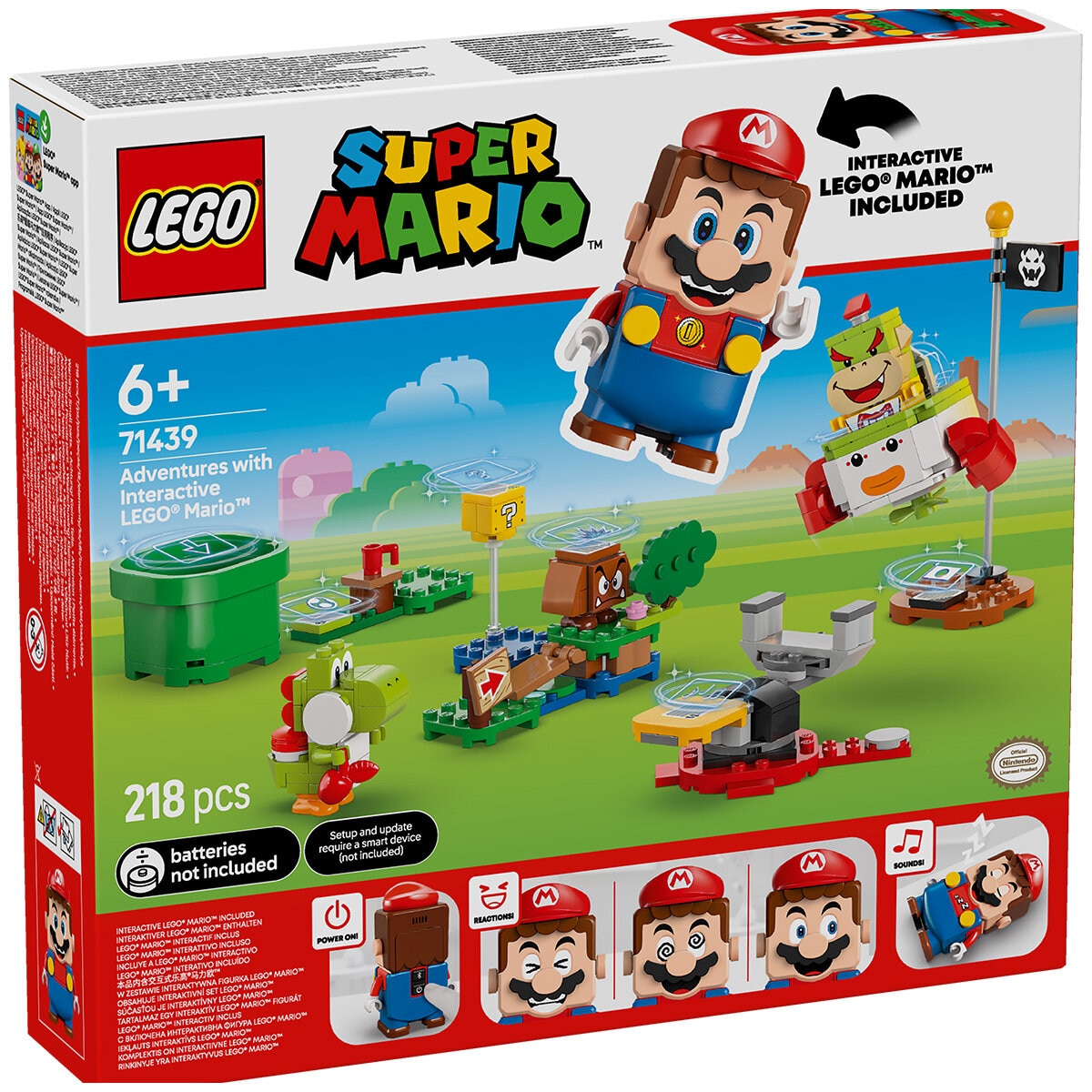 LEGO Super Mario Adventures with Interactive LEGO Mario 71439