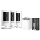 Ring Stick Up Cam Battery 3 Pack And Dual Battery Charging Station With additional Quick Release Battery Pack