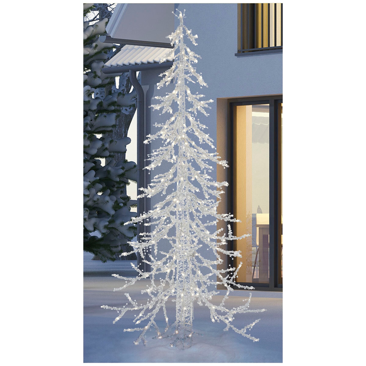 2.1m LED Winter Tree