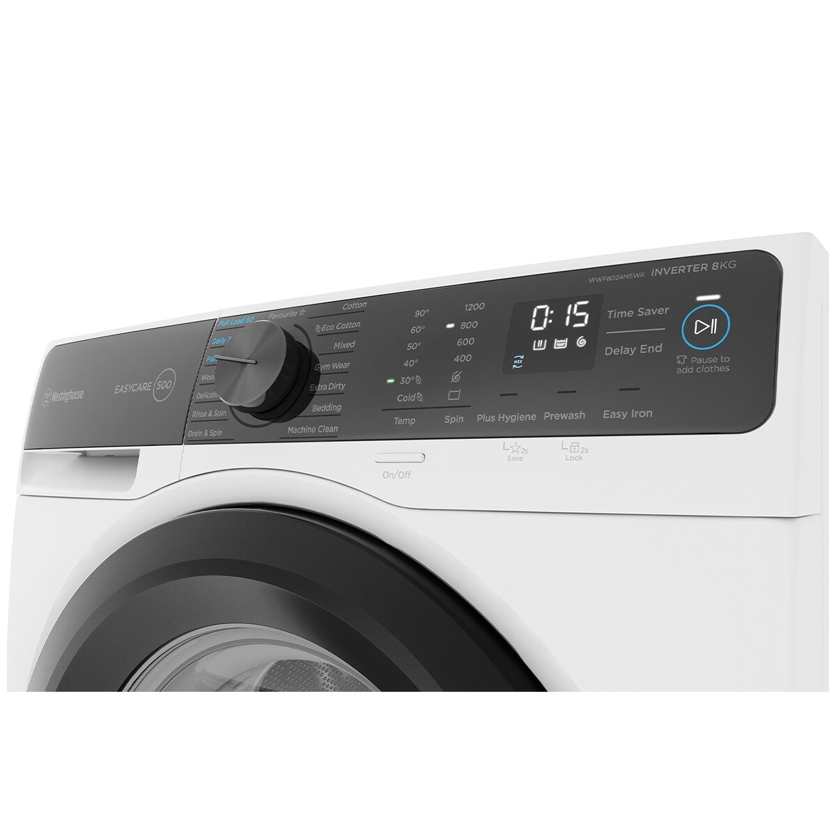 Westinghouse 8kg Front Load Washer WWF8024M5WA