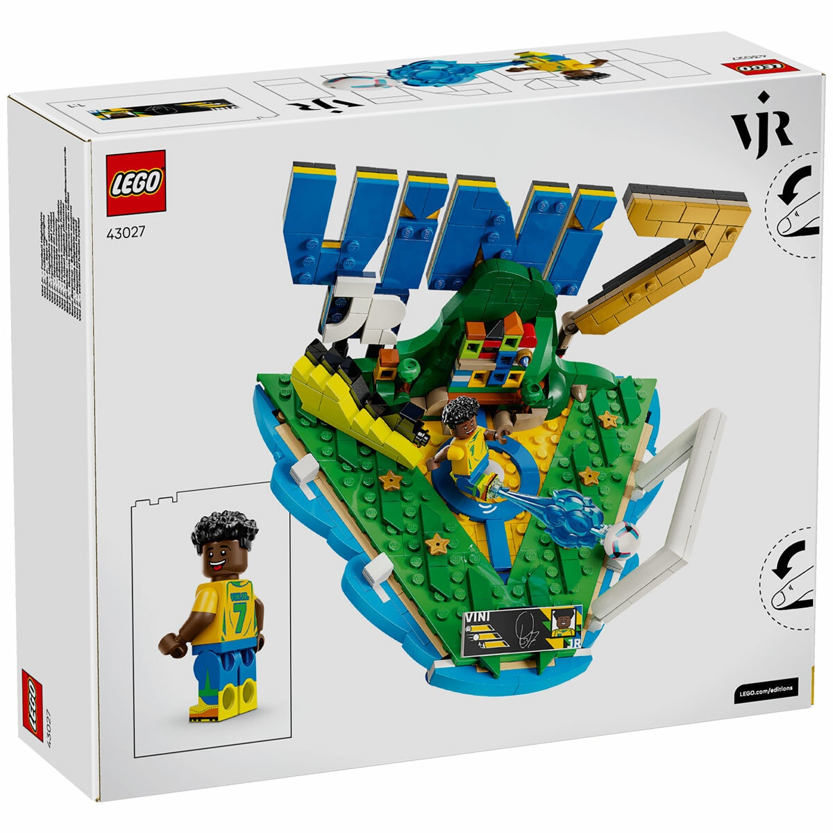 LEGO Editions Vini Jr. Football Highlights 43027 LEGO Editions Vini Jr. Football Highlights 43027