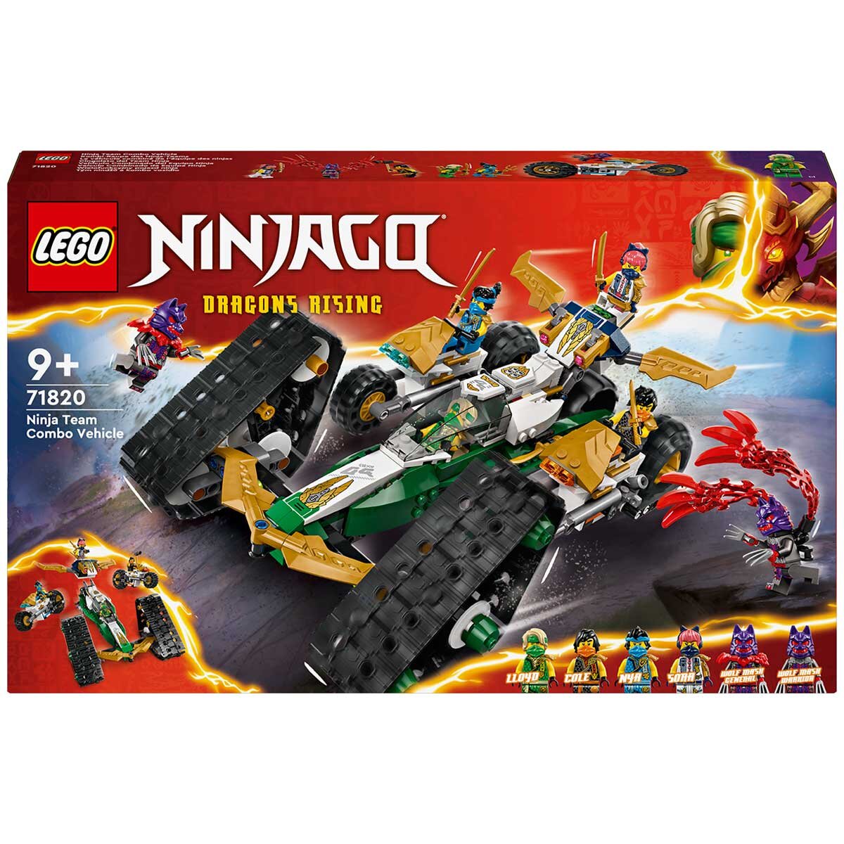 LEGO NINJAGO Ninja Team Combo Vehicle 71820