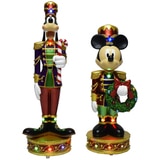 Mickey and Goofy Nutcrackers