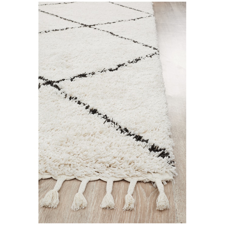 Rug Culture Saffron 22 White Indoor Rug 290 x 200 cm