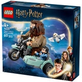 LEGO Harry Potter Hagrid & Harry’s Motorcycle Ride, Magical Toy 76443