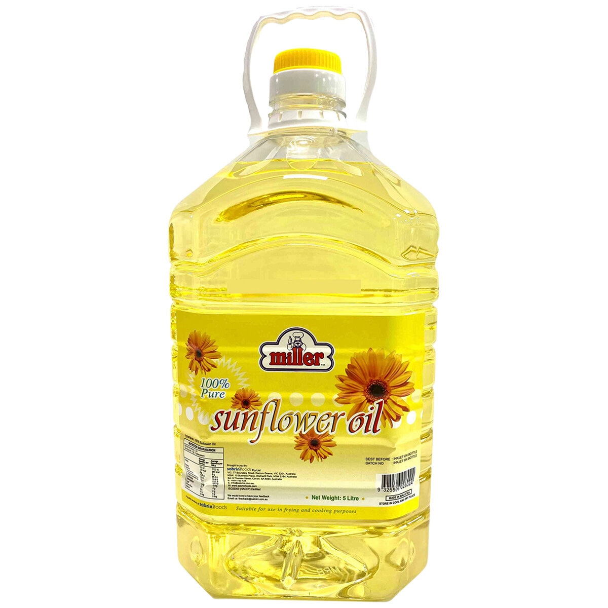 Miller Sunflower Oil 5L