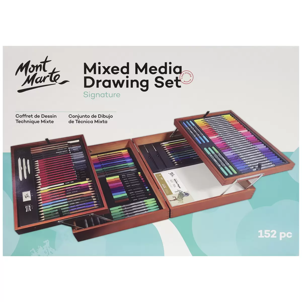 Mont Marte Mixed Media Drawing 152 Piece Set