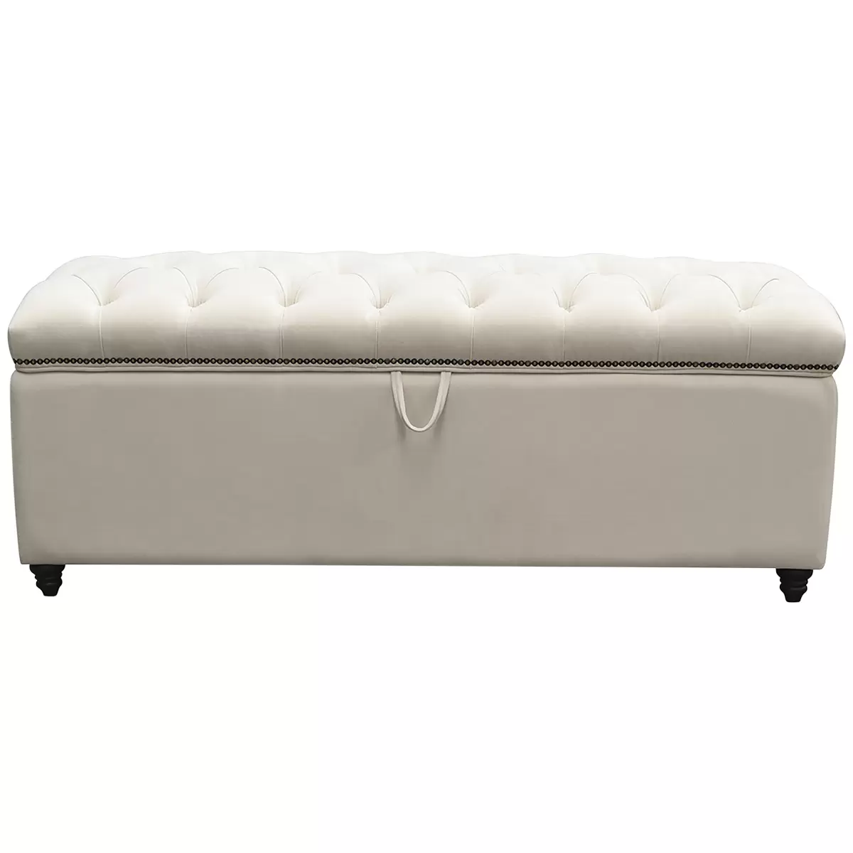 Moran Princess Fabric Storage Ottoman