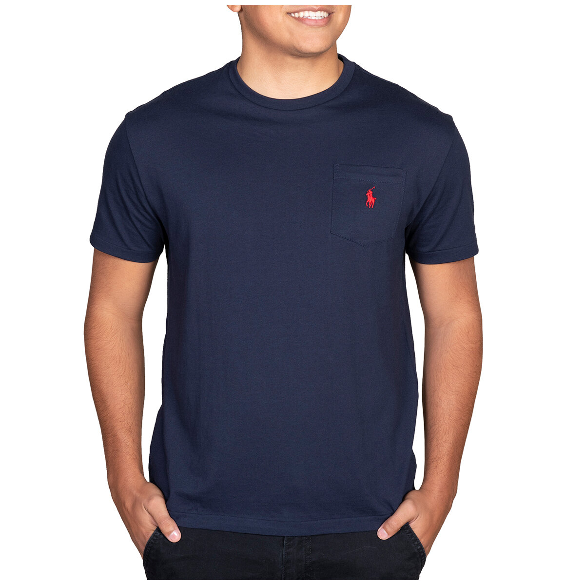 Polo Ralph Lauren Men's Crew Pocket Tee Ink