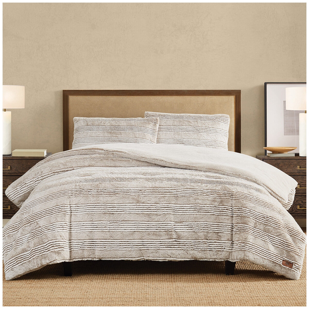 Frye Carved Comforter Set 3 piece Queen Frye Carved Comforter Set 3 piece Queen