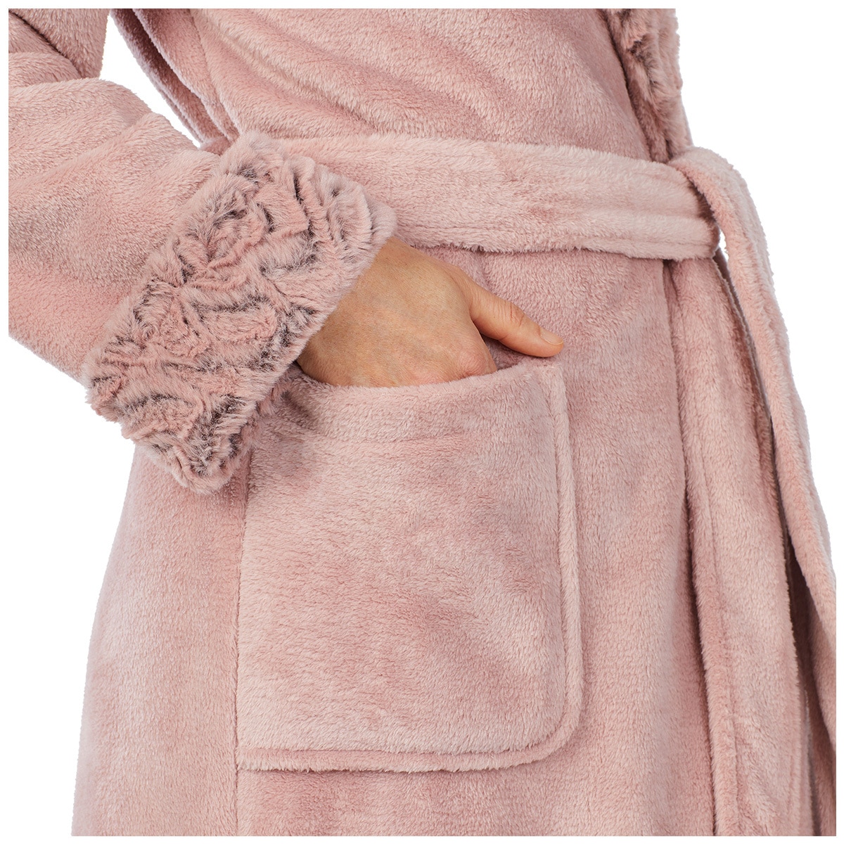 Carole Hochman Women's Plush Robe - Pink