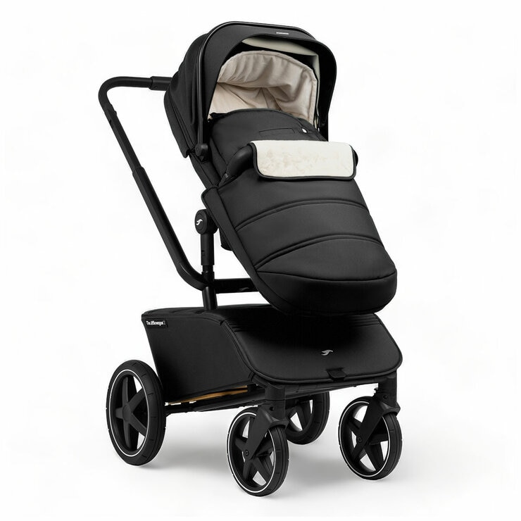 The Jiffle Wagon 6 in 1 Stroller Black The Jiffle Wagon 6 in 1 Stroller Black