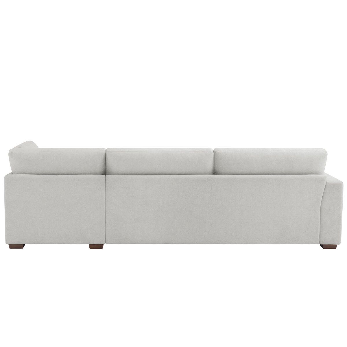 Thomasville 2 Piece Fabric Convertible Sectional With Chaise