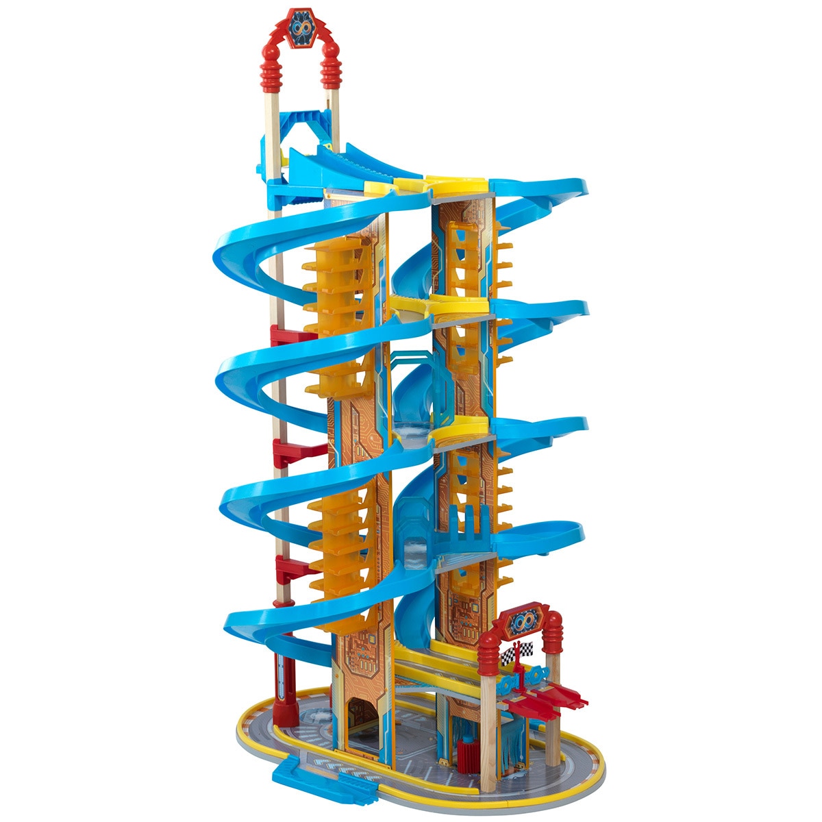 toy car tower track