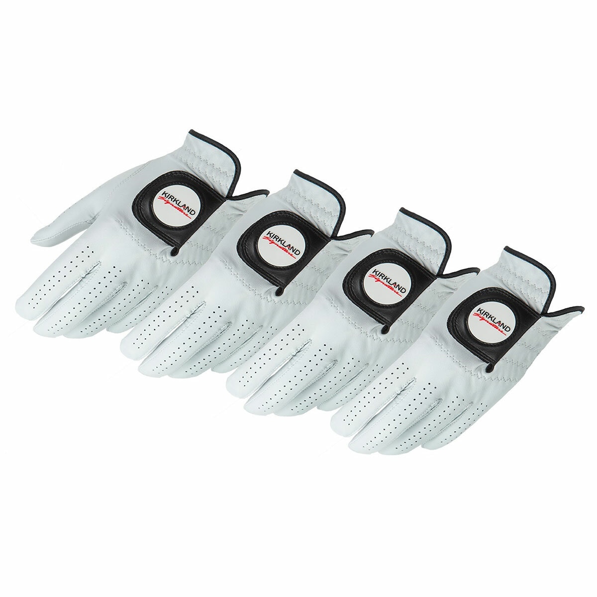 Kirkland Signature Right Handed Golfer Gloves 4 Pack - Medium Size Kirkland Signature Right Handed Golfer Gloves 4 Pack - Medium Size