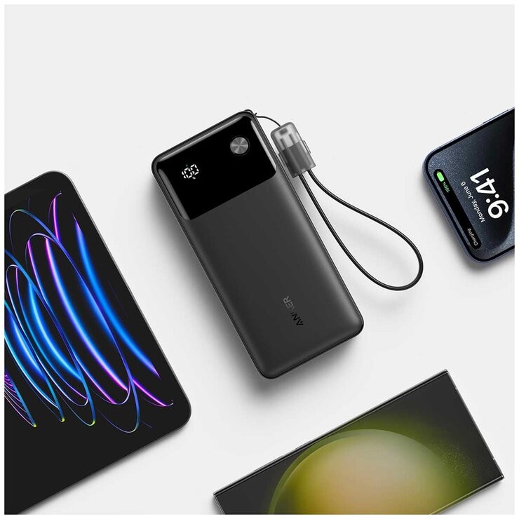 Anker 20K 30W Power Bank Black A1384H11 Anker 20K 30W Power Bank Black A1384H11