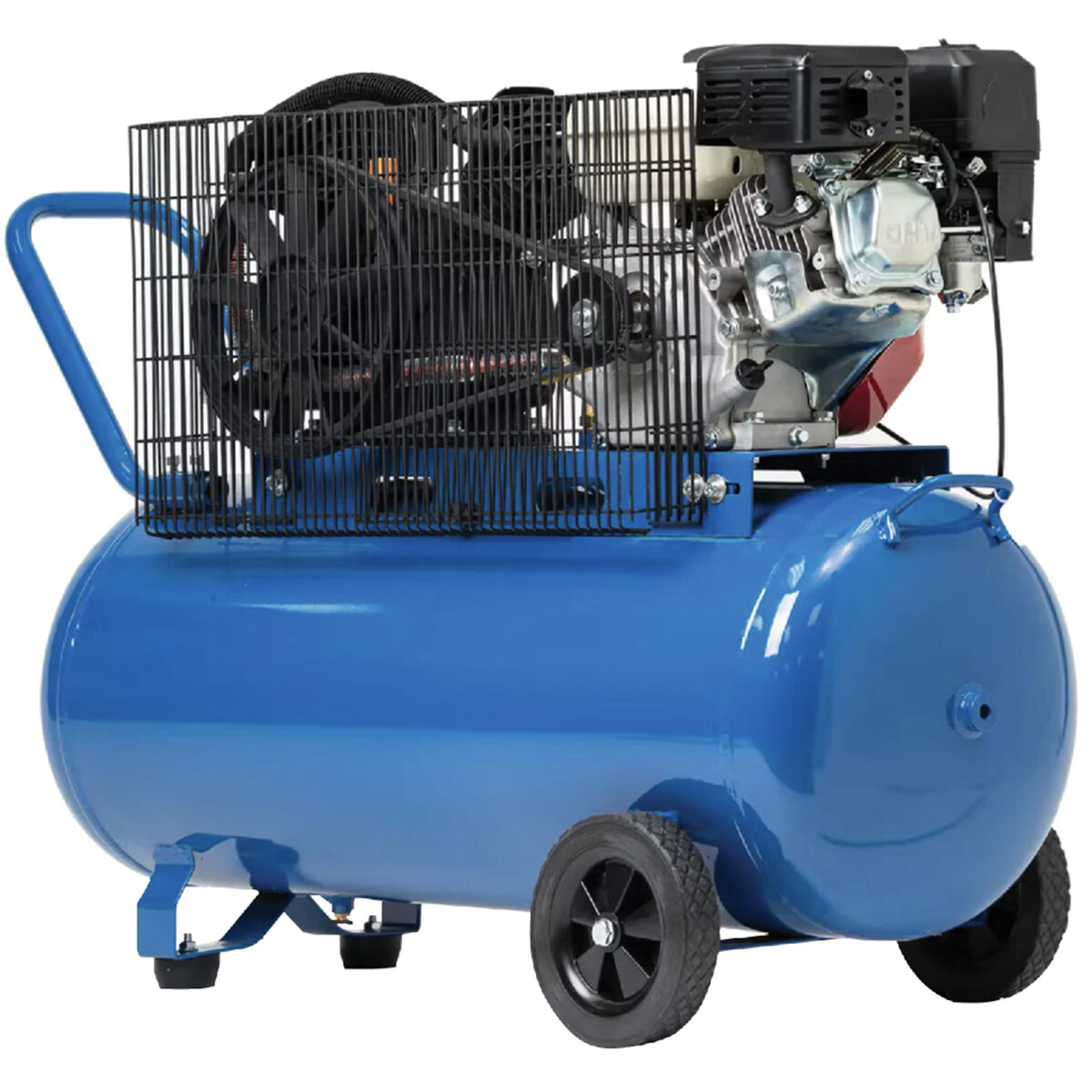 Hyundai Petrol Piston 6.5HP Air Compressor With 100L Tank 11 CFM Belt Drive