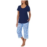 Carole Hochman 4 Piece Pyjama Set - Navy