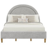 Thomasville Upholstered Arch Queen Bed