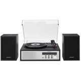 Crosley Sloane Shelf System Turntable Black CR7022A-BK4