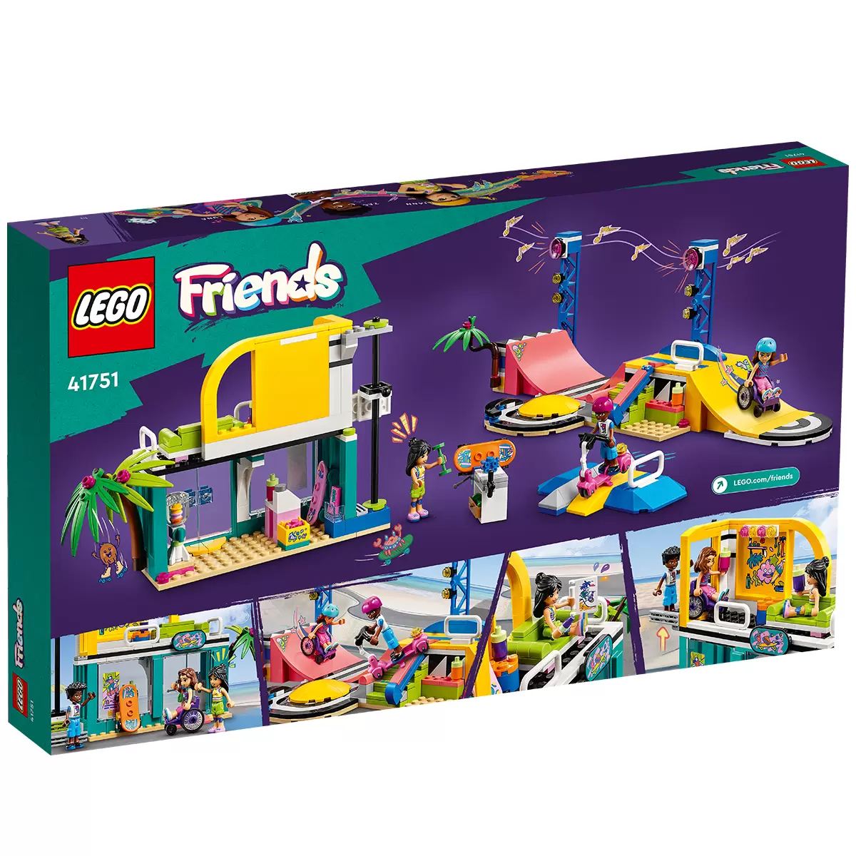 LEGO Friends Skate Park 41751