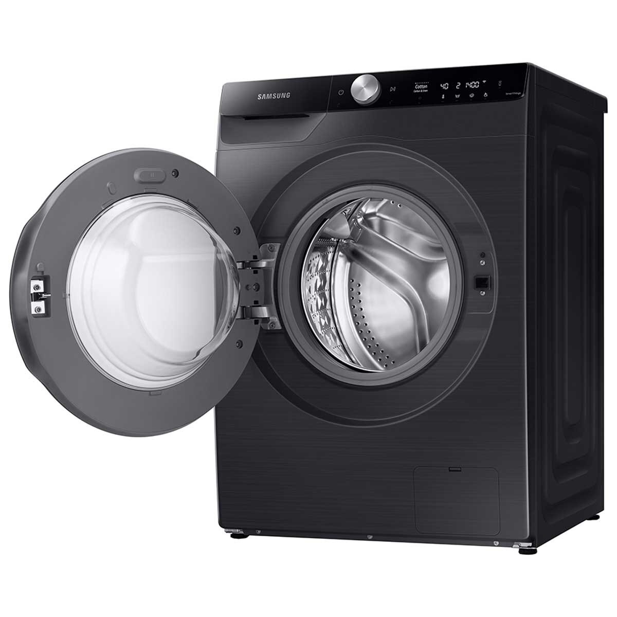 Samsung 9kg Front Load Washer With Steam Wash Cycle Black WW90T604DAB