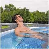 Platinum Series Power Steel Oval Pool Set