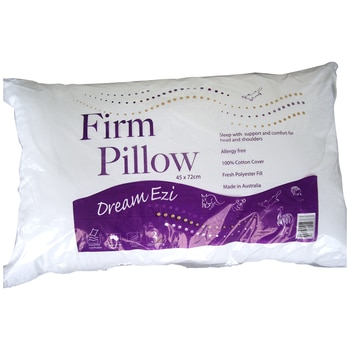 Dream-Ezi Cotton And Polyester Fill Pillow 45 x 72cm