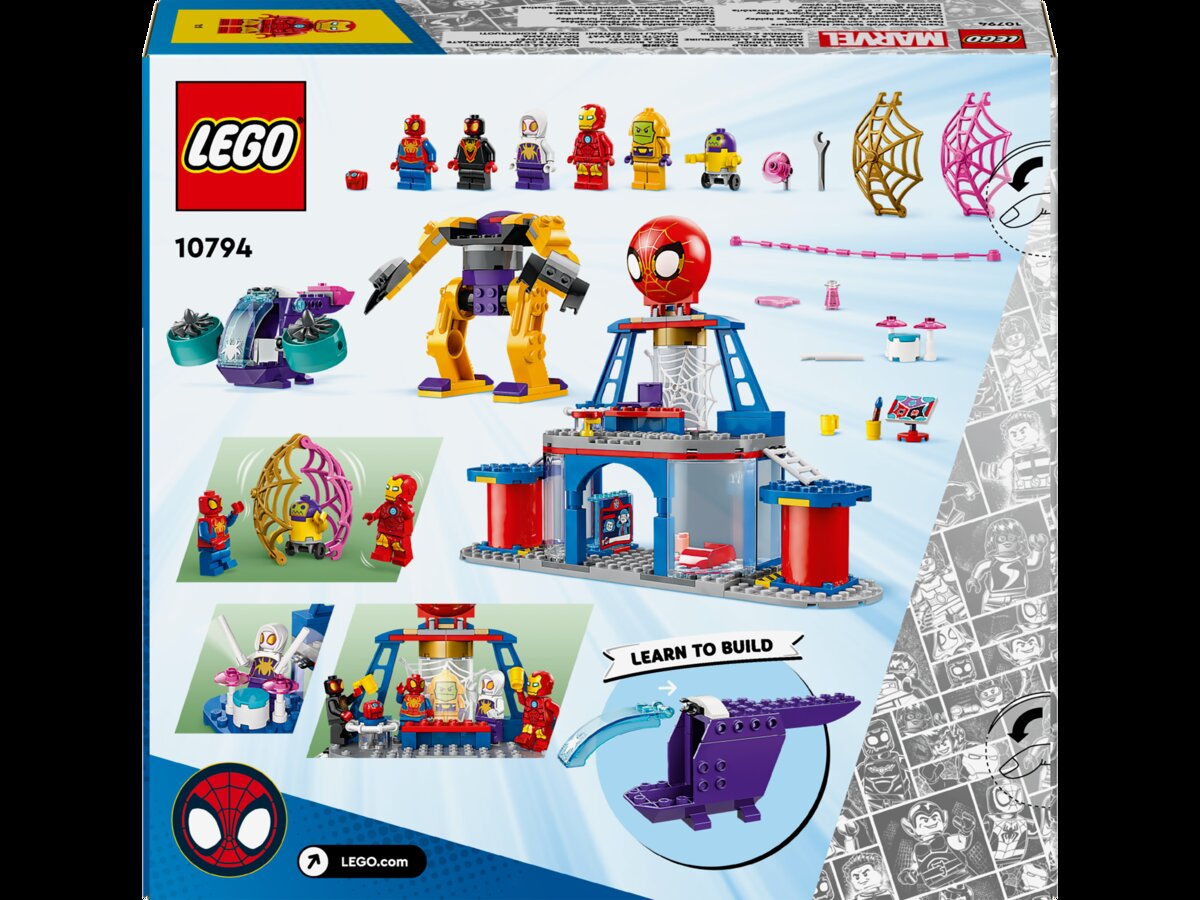 LEGO Spidey Team Spidey Web Spinner Headquarters 10794