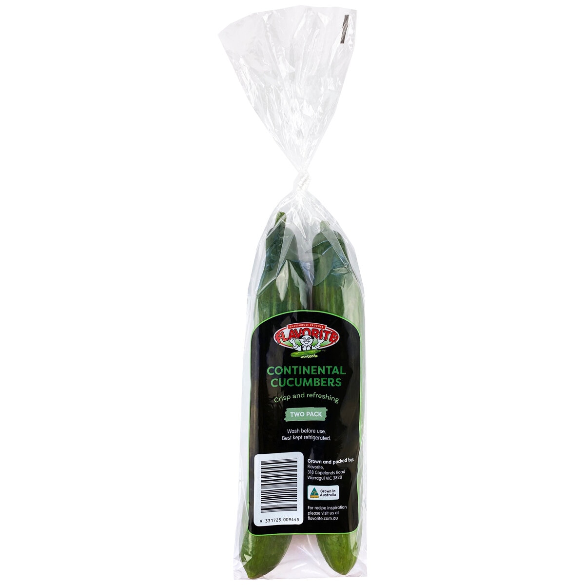 Flavorite Continental Cucumber 2 Pack Costco Australia