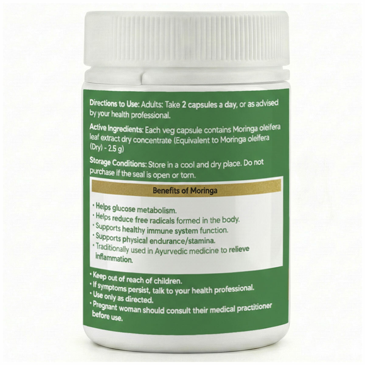 Mai Greens Moringa Capsules 5000mg 240 capsules Mai Greens Moringa Capsules 5000mg 240 capsules