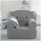 Cozee Kids' Animal Chair with Plush Blanket - Elephant Cozee Kids' Animal Chair with Plush Blanket - Elephant