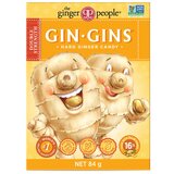 Gin Gins Double Strength Hard Ginger Candy 12 x 84g